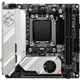 MSI MPG B650I Edge WiFi carte mère socket AM5 Argent, RAID, 2.5 Gb-LAN, WLAN, BT, Sound, Mini-ITX