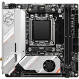 MSI MPG B650I Edge WiFi carte mère socket AM5 Argent, RAID, 2.5 Gb-LAN, WLAN, BT, Sound, Mini-ITX