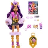 Mattel Monster Fest Clawdeen Wolf, Poupée Poupée mannequin, Femelle, 4 an(s), Multicolore