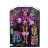 Mattel Monster Fest Clawdeen Wolf, Poupée Poupée mannequin, Femelle, 4 an(s), Multicolore