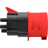 NRGkick Adaptateur de prise 32A - 5 pôles, max. 22kW Noir/Rouge