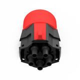 NRGkick Adaptateur de prise 32A - 5 pôles, max. 22kW Noir/Rouge