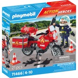 PLAYMOBIL Action Heroes - Les pompiers sur les lieux de l'accident, Jouets de construction 71466