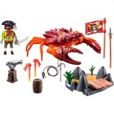 PLAYMOBIL Pirates - Combattez le crabe géant, Jouets de construction 71532