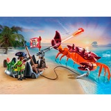 PLAYMOBIL Pirates - Combattez le crabe géant, Jouets de construction 71532