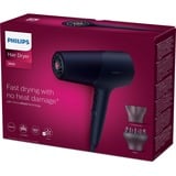 Philips 5000 series BHD510/00 Sèche-cheveux Bleu foncé, CC, Marine, Anneau de suspension, 1,8 m, 2300 W, 220-240 V
