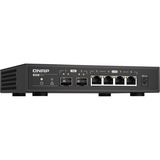 QNAP QSW-2104-2S commutateur réseau Non-géré 2.5G Ethernet Noir, Switch Non-géré, 2.5G Ethernet