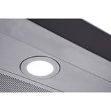 Respekta CH 44099 GISAM, Hotte aspirante Acier inoxydable/Noir