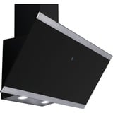 Respekta CH 89090 S, Hotte aspirante Noir/en acier inoxydable