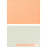 SAMSUNG Book Cover Hybride Galaxy Tab S10+ | Tab S9+ | Tab S9 FE+, Housse pour tablette Orange clair/Menthe, Folio, Samsung, Galaxy Tab S10+, Galaxy Tab S9+, Galaxy Tab S9 FE+, 31,5 cm (12.4"), 432 g