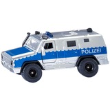 SIKU SUPER - Rheinmetall MAN Survivor R, Modèle réduit de voiture Argent/Bleu, Échelle 1:50