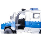 SIKU SUPER - Rheinmetall MAN Survivor R, Modèle réduit de voiture Argent/Bleu, Échelle 1:50