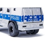 SIKU SUPER - Rheinmetall MAN Survivor R, Modèle réduit de voiture Argent/Bleu, Échelle 1:50