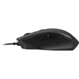 Sharkoon SHARK Force II, Souris gaming Noir, 400 - 4200 dpi, LED multicolores