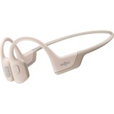 Shokz OpenRun Pro casque technologie conduction osseuse Beige