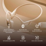 Shokz OpenRun Pro casque technologie conduction osseuse Beige