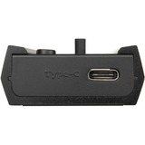 SilverStone TS16 Enceinte ssd Noir M.2, Boîtier disque dur Noir, Enceinte ssd, M.2, Série ATA III, 10 Gbit/s, Connectivité USB, Noir