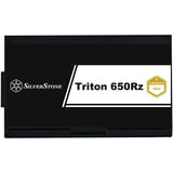 SilverStone Triton 650Rz alimentation  modulaire 650 watt Noir, 1x 12V-2x6, 2x PCIe