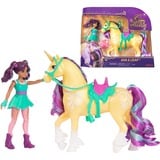 Spin Master Coffret Licorne Et Poupee Leaf Et Ava Unicorn Academy, Figurine Coffret Licorne Et Poupee Leaf Et Ava Unicorn Academy, Poupée mannequin, Femelle, 3 an(s), Fille, 115 mm, 180 g