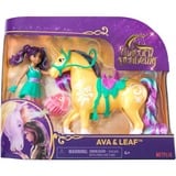 Spin Master Coffret Licorne Et Poupee Leaf Et Ava Unicorn Academy, Figurine Coffret Licorne Et Poupee Leaf Et Ava Unicorn Academy, Poupée mannequin, Femelle, 3 an(s), Fille, 115 mm, 180 g