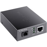 TP-Link TL-FC311B-20 convertisseur de support réseau 1000 Mbit/s 1550 nm Monomode Noir, Transmetteur audio/vidéo 1000 Mbit/s, IEEE 802.3, IEEE 802.3ab, IEEE 802.3i, IEEE 802.3u, IEEE 802.3x, IEEE 802.3z, Gigabit Ethernet, 10,100,1000 Mbit/s, 1000 Mbit/s, SC