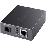 TP-Link TL-FC311B-20 convertisseur de support réseau 1000 Mbit/s 1550 nm Monomode Noir, Transmetteur audio/vidéo 1000 Mbit/s, IEEE 802.3, IEEE 802.3ab, IEEE 802.3i, IEEE 802.3u, IEEE 802.3x, IEEE 802.3z, Gigabit Ethernet, 10,100,1000 Mbit/s, 1000 Mbit/s, SC