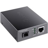 TP-Link TL-FC311B-20 convertisseur de support réseau 1000 Mbit/s Monomode Noir, Transmetteur audio/vidéo 1000 Mbit/s, IEEE 802.3, IEEE 802.3ab, IEEE 802.3i, IEEE 802.3u, IEEE 802.3x, IEEE 802.3z, Gigabit Ethernet, 10,100,1000 Mbit/s, 1000 Mbit/s, 2000 m
