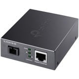 TP-Link TL-FC311B-20 convertisseur de support réseau 1000 Mbit/s Monomode Noir, Transmetteur audio/vidéo 1000 Mbit/s, IEEE 802.3, IEEE 802.3ab, IEEE 802.3i, IEEE 802.3u, IEEE 802.3x, IEEE 802.3z, Gigabit Ethernet, 10,100,1000 Mbit/s, 1000 Mbit/s, 2000 m