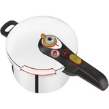 Tefal P2530738 autocuiseur pour cuisinière 6 L Noir, Acier inoxydable, Casserole acier inoxydable/Noir, 6 L, Vitrocéramique, Gaz, Halogène, Induction, Plaque étanche, Noir, Acier inoxydable, 22 cm, Acier inoxydable, 450 mm