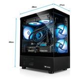 Thermaltake PC-000090-DE, PC gaming Noir