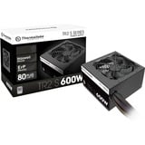 Thermaltake TR2 S 600W alimentation  Noir, 600 W, 230 V, 50 - 60 Hz, 8 A, Actif, 105 W