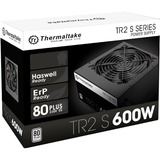 Thermaltake TR2 S alimentation  600 watt Noir, 2x PCIe, 600 W, 230 V, 50 - 60 Hz, 8 A, Actif, 105 W