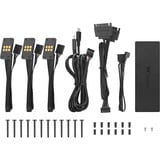 Thermaltake TS 120 EX RGB ventilateurs de boîtier Noir, 3 pièces, 120 x 120 x 25 mm