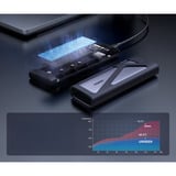 UGREEN CM767 USB 3.2 10Gbps M.2 NVMe et SATA, Boîtier disque dur Gris/Argent