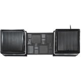 Unold 48755 raclette 8 personne(s) 1300 W Noir Noir, 8 personne(s), Plastique, Noir, Rectangulaire, Aluminium, 21 x 21 mm