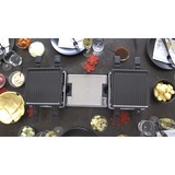 Unold 48755 raclette 8 personne(s) 1300 W Noir Noir, 8 personne(s), Plastique, Noir, Rectangulaire, Aluminium, 21 x 21 mm