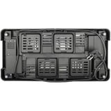 Unold 48755 raclette 8 personne(s) 1300 W Noir Noir, 8 personne(s), Plastique, Noir, Rectangulaire, Aluminium, 21 x 21 mm