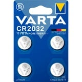 VARTA Pile bouton lithium CR2032, 3 volts, Batterie 