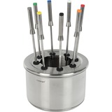 WMF Lumero 61.3020.1009 raclette 8 personne(s) 1960 W Noir, Acier inoxydable Acier inoxydable/Noir, 1960 W