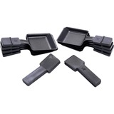 WMF Lumero 61.3020.1009 raclette 8 personne(s) 1960 W Noir, Acier inoxydable Acier inoxydable/Noir, 1960 W