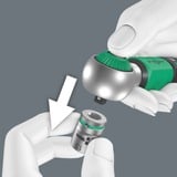 Wera Clé dynamométrique Safe-Torque A 1 Noir/Vert