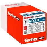 fischer Vis à bois PowerFull II 6,0x100 ZK TX VG 