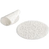 fischer WallHero Pad réparateur de trous de perçage, 10 pièces, Mortier Blanc