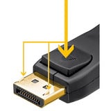 goobay Câble DisplayPort mâle > DisplayPort mâle, 8K / 120Hz Noir