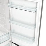 gorenje NRK61CS2XL4 Pose libre 300 L C Gris, Combination Réfrigérateur / congélateur Acier inoxydable, 300 L, No Frost (réfrigérateur), N-T, 11 kg/24h, C, Gris