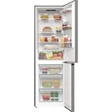 gorenje NRK61CS2XL4 Pose libre 300 L C Gris, Combination Réfrigérateur / congélateur Acier inoxydable, 300 L, No Frost (réfrigérateur), N-T, 11 kg/24h, C, Gris