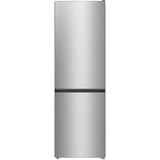 gorenje NRK61CS2XL4 Pose libre 300 L Gris, Combination Réfrigérateur / congélateur Acier inoxydable, 300 L, No Frost (réfrigérateur), N-T, 11 kg/24h, C, Gris