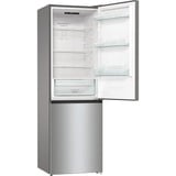 gorenje NRK61CS2XL4 Pose libre 300 L Gris, Combination Réfrigérateur / congélateur Acier inoxydable, 300 L, No Frost (réfrigérateur), N-T, 11 kg/24h, C, Gris