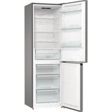 gorenje NRK61CS2XL4 Pose libre 300 L Gris, Combination Réfrigérateur / congélateur Acier inoxydable, 300 L, No Frost (réfrigérateur), N-T, 11 kg/24h, C, Gris