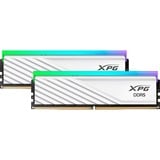 ADATA LANCER BLADE RGB DDR5 module de mémoire 32 Go 2 x 16 Go ECC, Mémoire vive Blanc, 32 Go, 2 x 16 Go, DDR5, 6000 MHz, 288-pin DIMM, Blanc